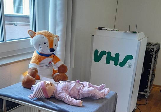 Bei der VHS in Bergisch Gladbach