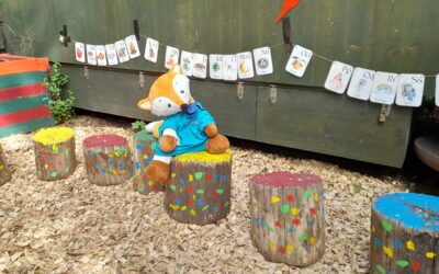 Im Waldkindergarten Buntspechte